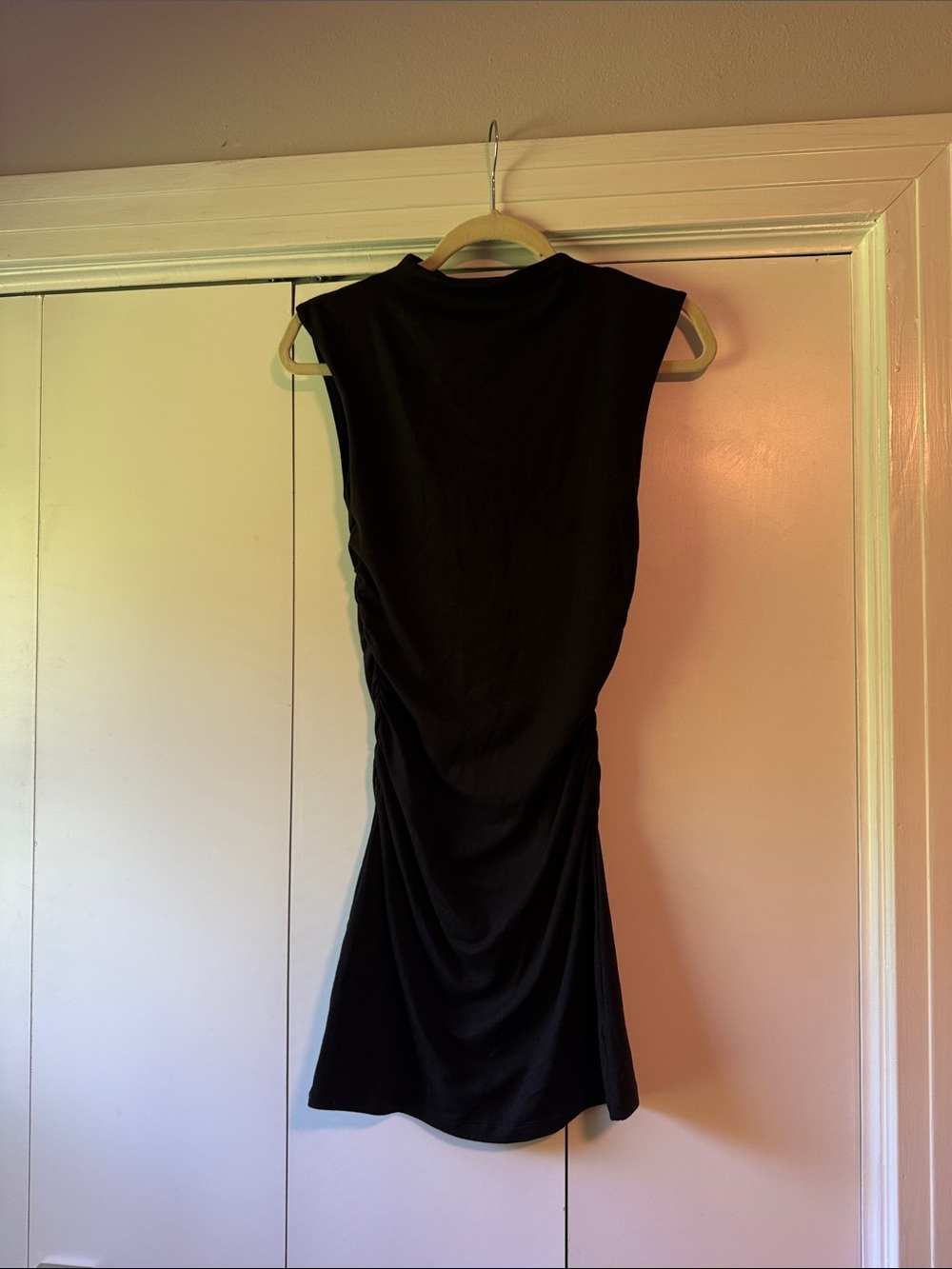 High Neck Jersey style material Dress